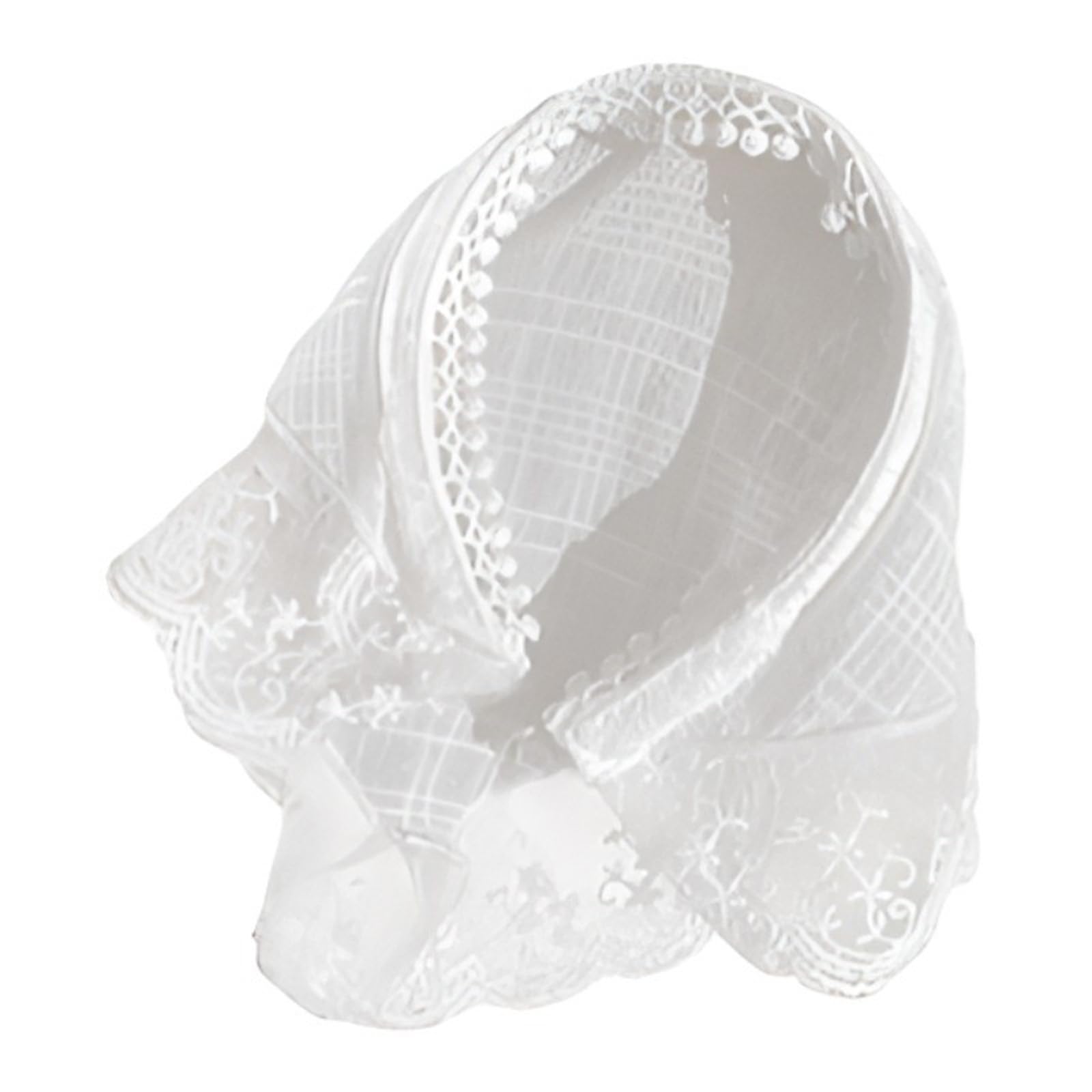 Fentency French Triangular Lace Headwear Hijab for Women Integrated Headwrap Bandana Pastoral Elegant Comfortable Hair Accessory