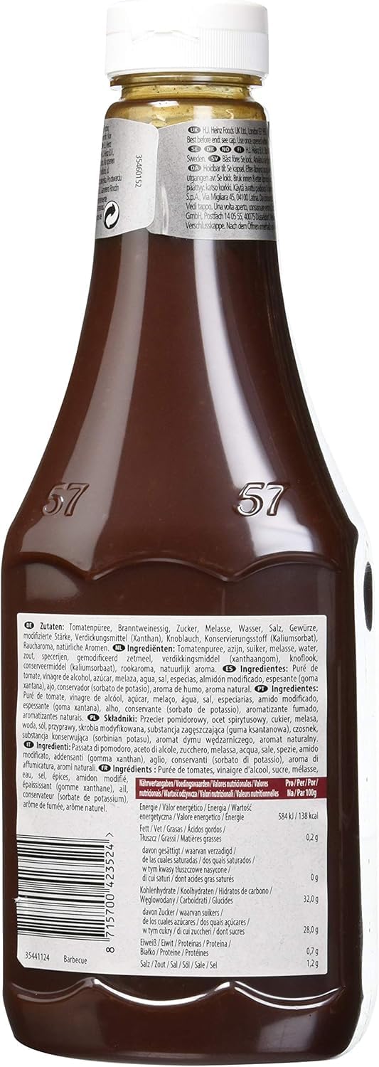 Italian Gourmet Sauce BBQ Classique barbecue 6 x 875ml (5,25L)