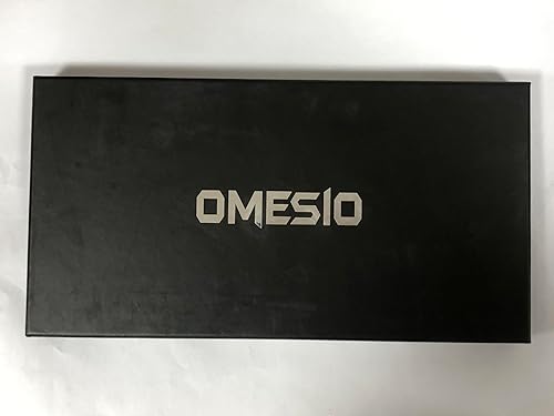 Miniatura 7 de Omesio Cuchillo de hoja fija con funda, cuchillos de caza de supervivencia de espiga completa de 11.22 pulgadas para hombres, molde grande de 5.7