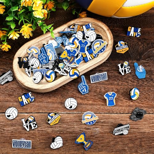 Image of Knitgrip 60 Pcs Football Softball Soccer Volleyball Baseball Enamel Pins Bulk Sport Trading Lapel Pin Senior Night Party Favors for Hat Shirt Backpack Sport Player Award Gift, 12 Style