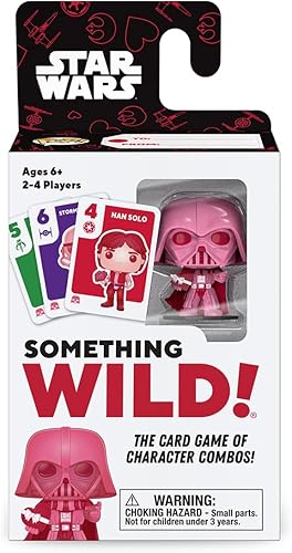 Funko ¡Something Wild! Star Wars con Darth Vader Pocket Pop! Juego de cartas para 2-4 jugadores a partir de 6 años