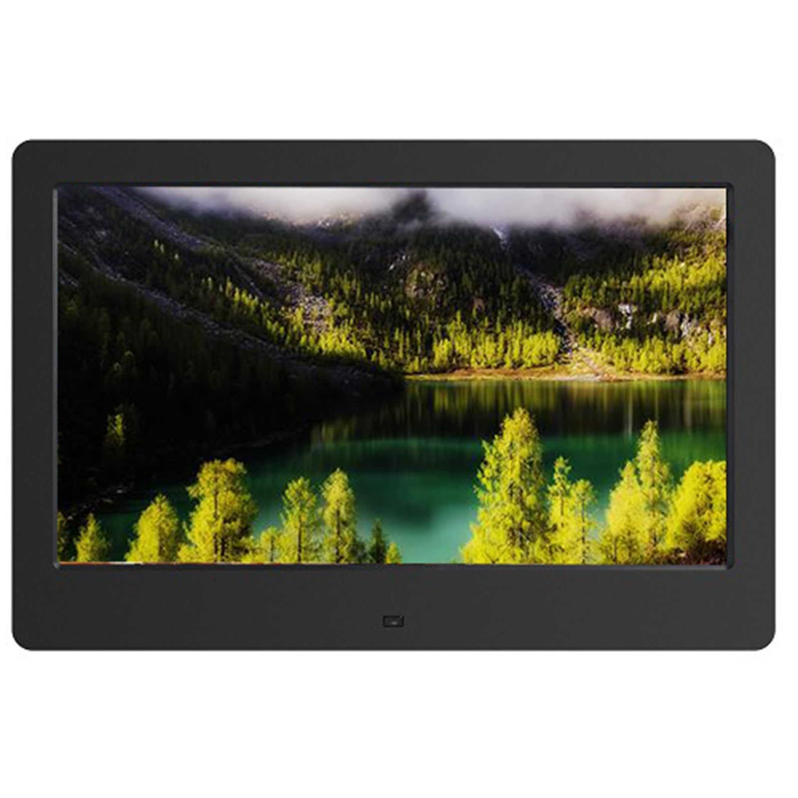12.5-Inch Ips Digital Photo Frame - High Definition, Wall Mountable (Black)