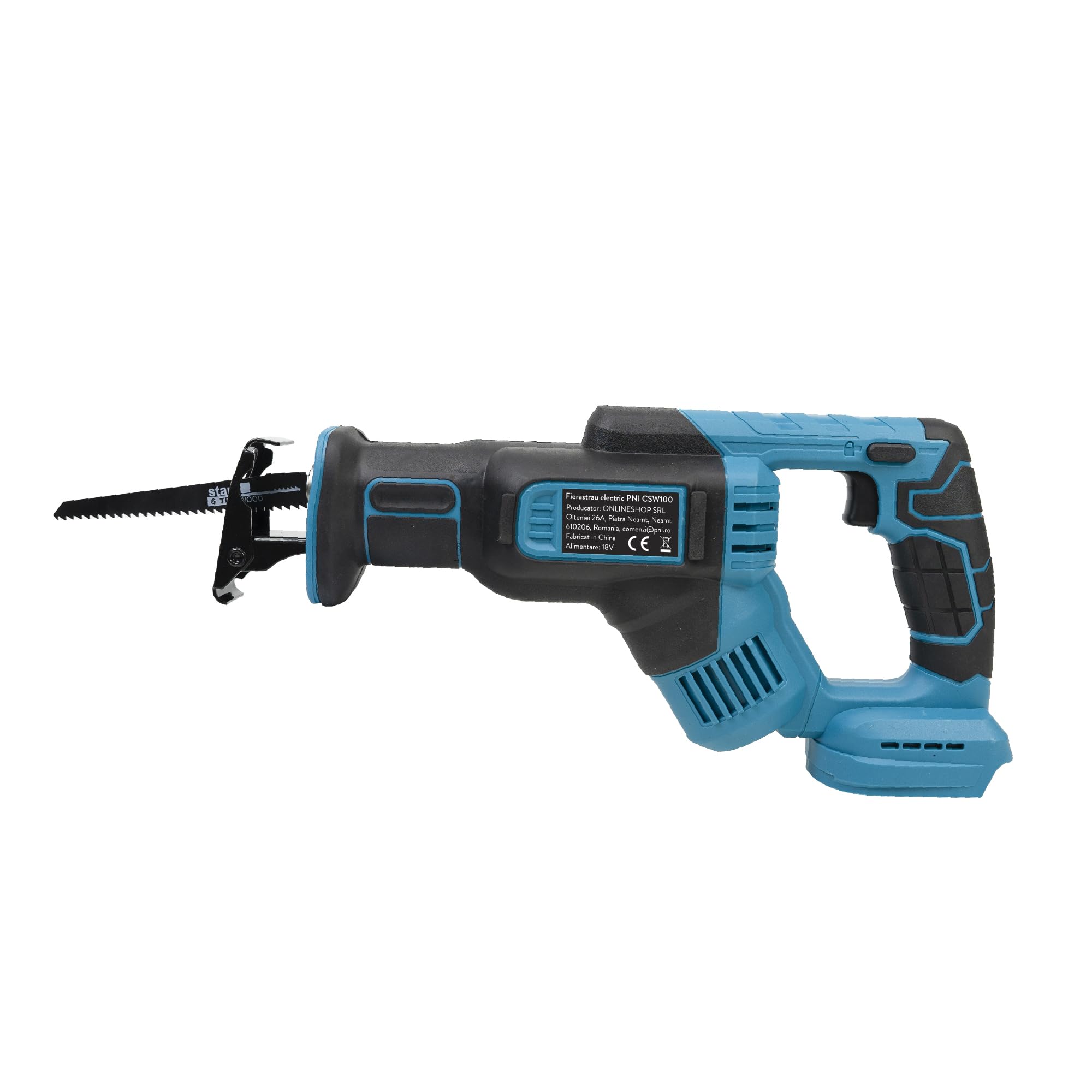 Alternativa sega elettrica PNI CSW100 senza batteria, 4 lame incluse