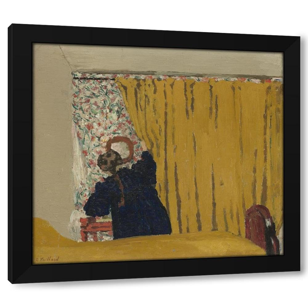 Amazon.com: Édouard Vuillard 22x20 Black Modern Framed Art Print