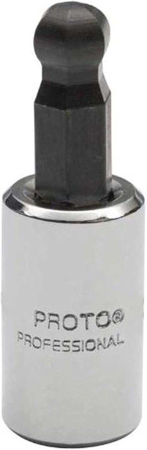 Stanley Proto J47703/16B 1/4" Drive Ball End Hex Bit Socket, 3/16"