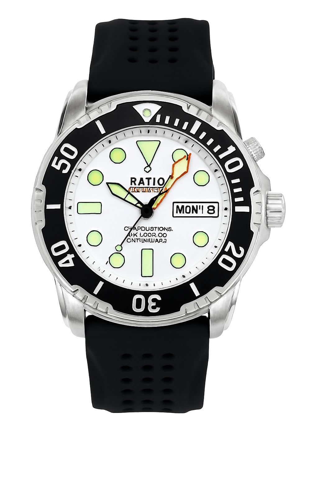 FreeDiver Helium-Safe Dive Watch Sapphire Crystal Automatic Diver Watch 1000M Water Resistant Diving Watch for Men