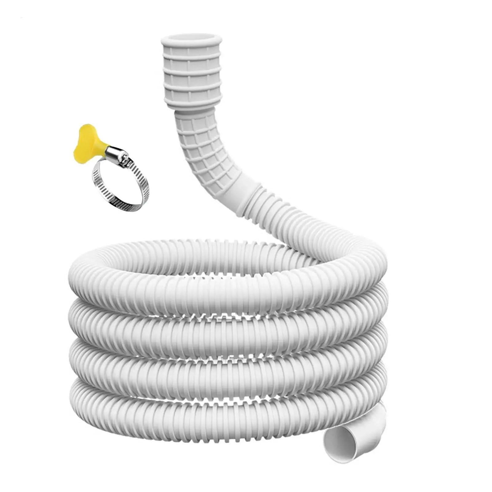 Tubo di scarico del condizionatore d'aria mobile per lavatrice, 5/6 m, unità esterna AC, tubo di scarico per perdite d'acqua, tubo in plastica (6 m)