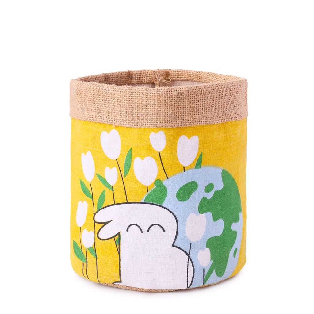 superbottoms Jute Planters | Made with Jute | Waterproof | Indoor/Outdoor | Eco-Friendly Plant Pot Covers | Strong, Sturdy & Spacious | Prevents Waterlogging | Planet-Friendly | Petal Pop (Small) (B0D4ZF3Q3F) Amazon Price History, Amazon Price Tracker