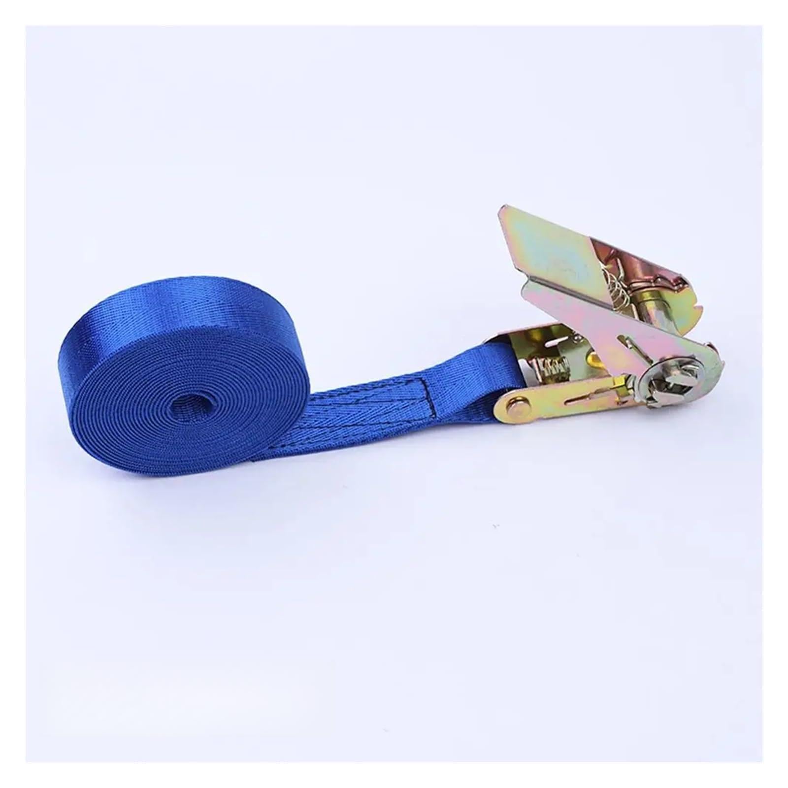 Tie Down Strap, 8M/ 25mm Ratchet Belt Buckle Tie-Down Belt Straps w/Metal Buckle Tension Rope for Car Motorcycle Bike Lugga Bag Cargo(C)