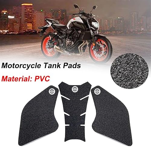 Miniatura 2 de Fuel Tank Sticker Decal Motorcycle Side Fuel Tank Pad Tank Pads Protector Sticker Decal Knee Grip Traction Tank Pad for Y&AMAHA MT07 MT-07 MT 07 2021