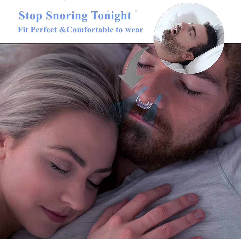 Anti Snoring Devices Aids for Sleep, Snore Stopper and Snoring Solution Set, Stop Snoring Restful Sleeping at Night for Men and Women : Health & Household