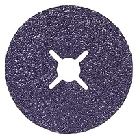 3M Cubitron 3 Fiberscheibe 1182C, 36+, 125 mm x 22 mm, geschlitzt, 25/Pack Violett