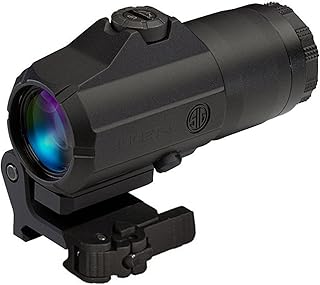 SIG SAUER JULIET4 4X Magnifier | Durable Compact Waterproof Adjustable Quick Release PowerCam / M1913 Picatinny Red Dot Si...