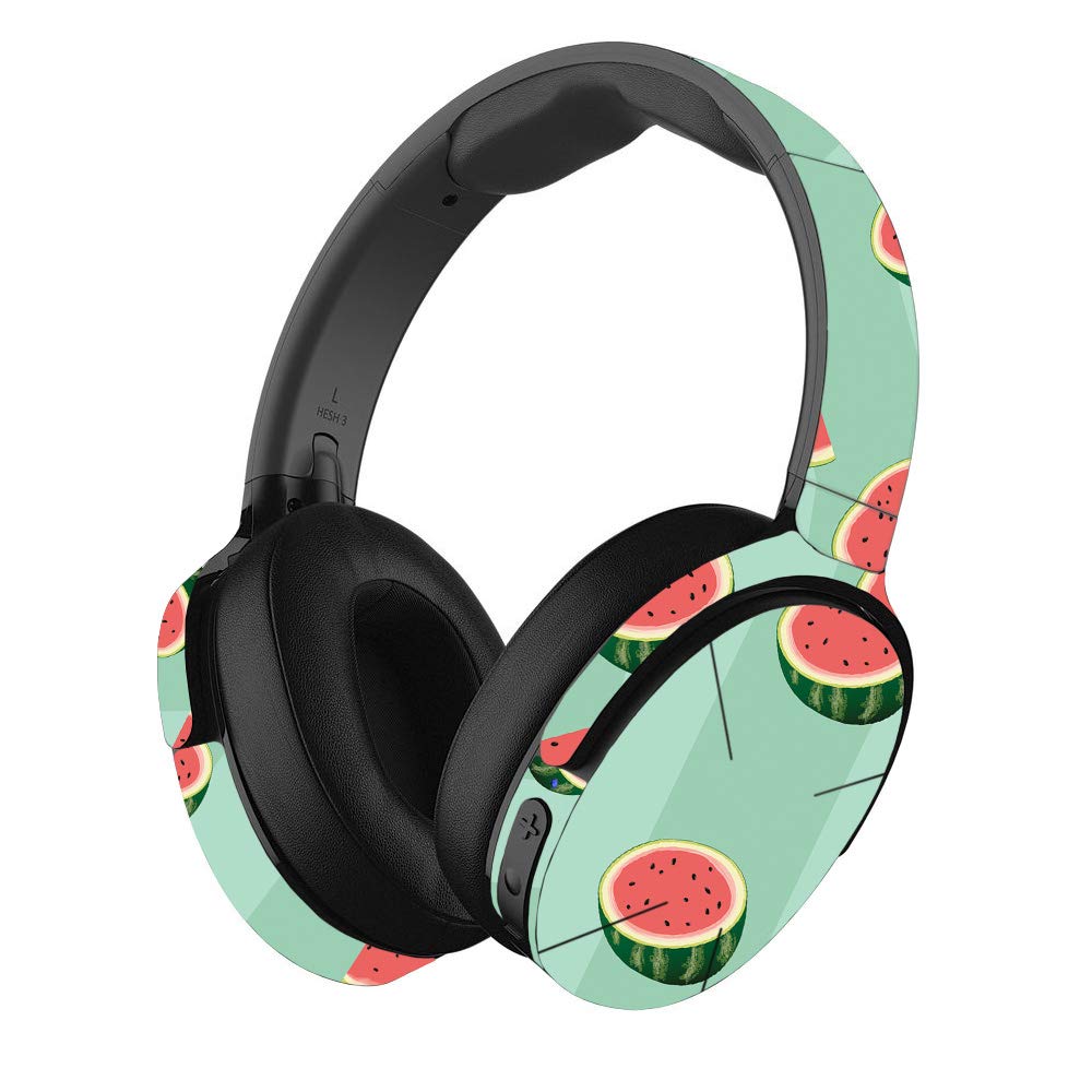 MightySkins Skin Compatible with Skullcandy Hesh 3 Wireless Headphones - Watermelon Patch | Protective, Durable, and Unique Vinyl wrap Cover | Easy to Apply, Remove | Made in The USA