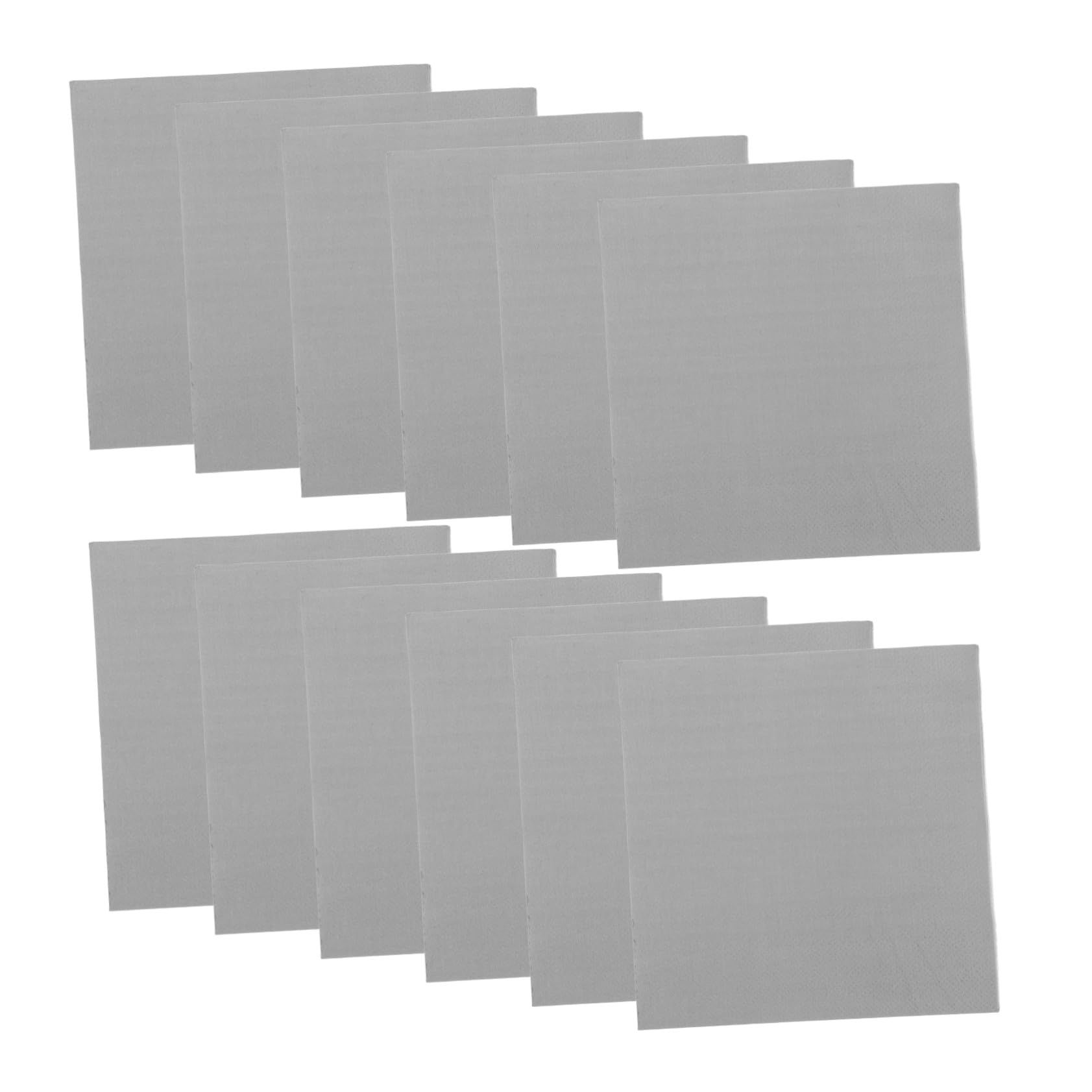 PRETYZOOM 300 Piezas Servilletas De Fiesta Servillillas De Fiesta Nupcial Servilletas Del Dia De San Valentin Servilleras De Bares De Restaurantes Gris Oscuro Papel