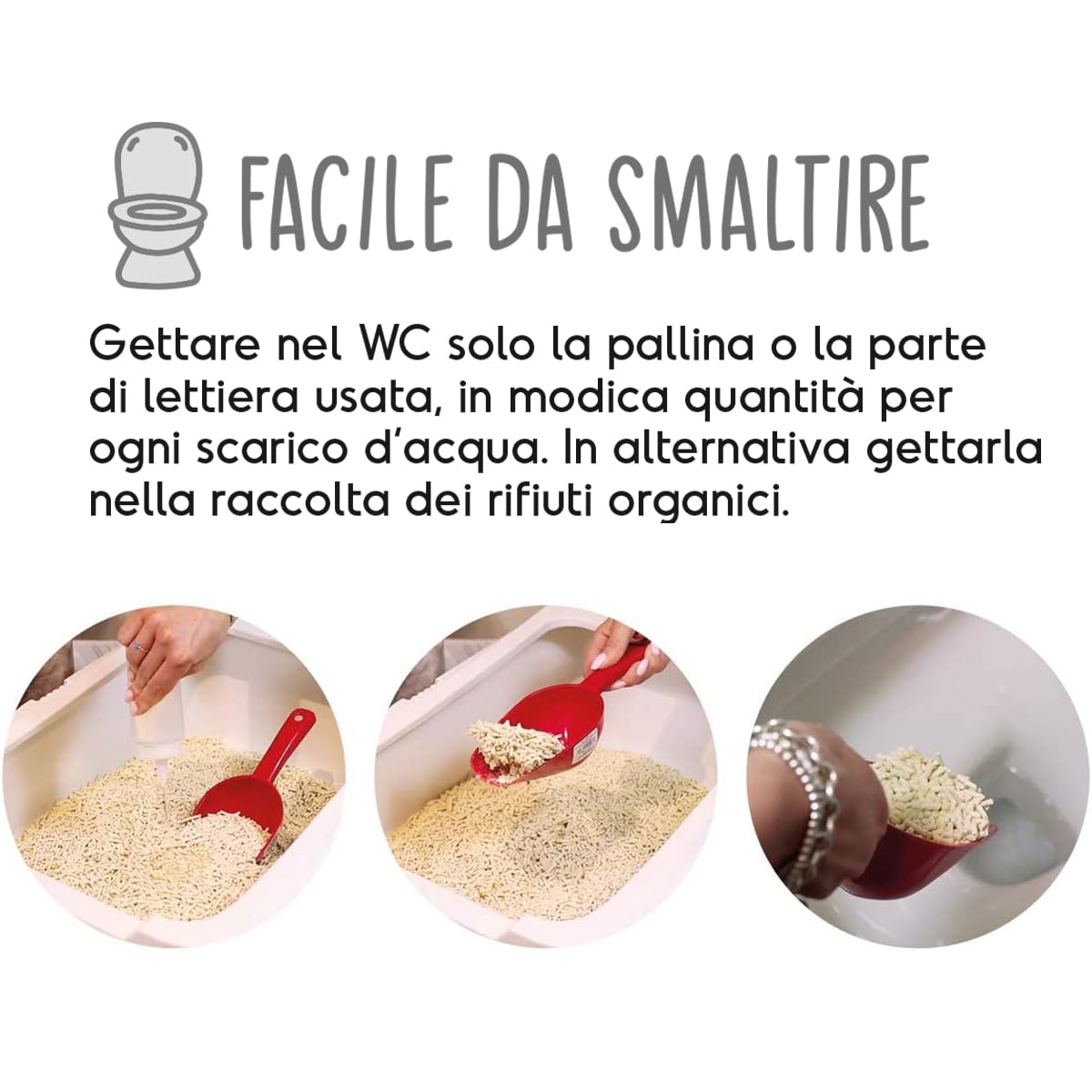 Cat&Rina BeNatural Lettiera per Gatti al Tofu, 10 L, 6 Pezzi | Agglomerante e Vegetale, Fino a 30 Giorni di Utilizzo, Smaltibile nell'Organico o nel WC, Anti Odore Carboni Attivi