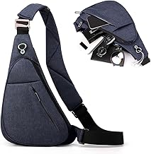 Sac à dos pour Homme, Sac à Bandoulière Poitrine, Sac à dos de Vélo pour Sport, Randonnée, Fitness, Alpinisme, Voyage, étanche en Polyester