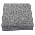 MYOYAY 20Pcs Carpet Square Tiles 20'' x 20'' Commercial Heavy Duty Carpets Squares Cuttable Carpet Floor Tile Washable for Home Office Hotel, Light Gray, 20 Tiles/53.8 sq Ft