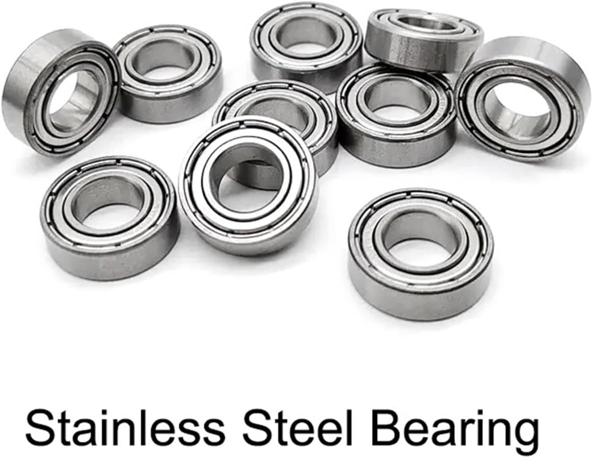 2pcs 440 Stainless Steel Bearings SMR104 SMR105 SMR106 SMR115 SMR117 SMR126 SMR128ZZ Stainless Steel MR104 MR105 MR106ZZ(SMR138ZZ 8x13x4)