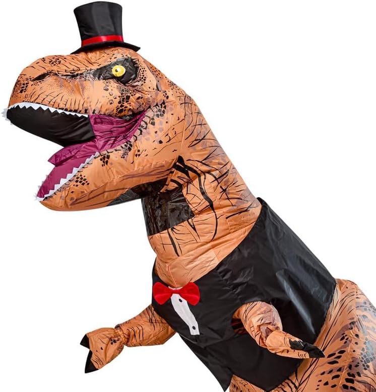 Rubies Groom/Formal/Tux Accessory Kit for Inflatable T-Rex, Unisex One Size - Image 3