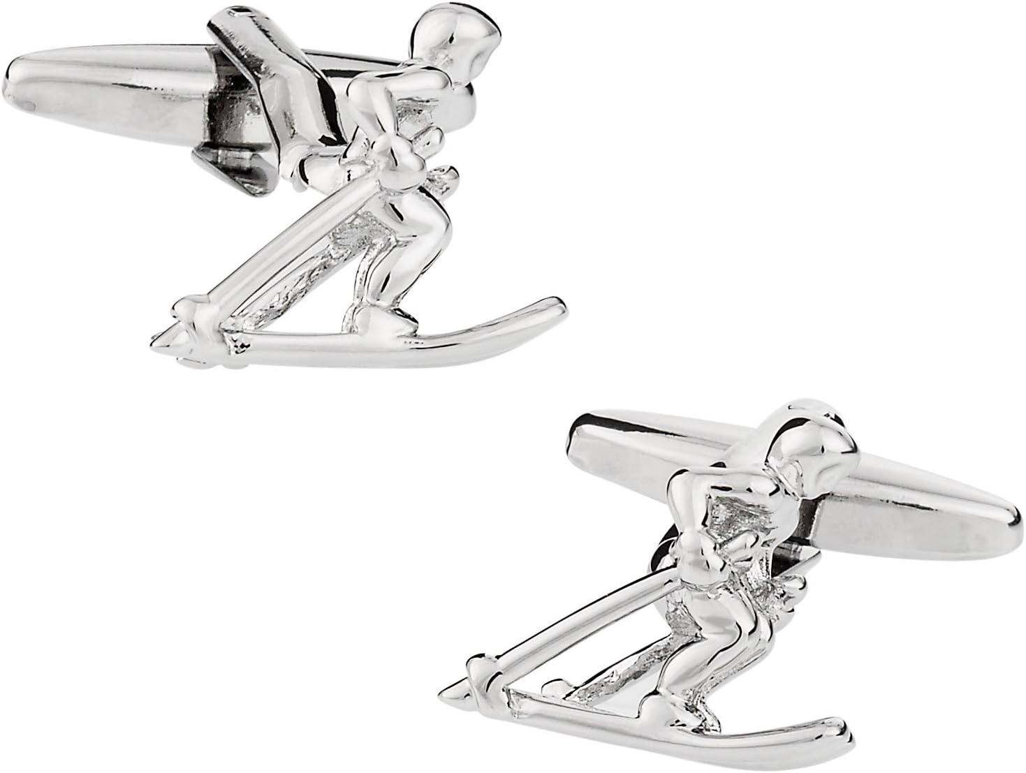 Cuff-Daddy Skier Cufflinks with Presentation Box