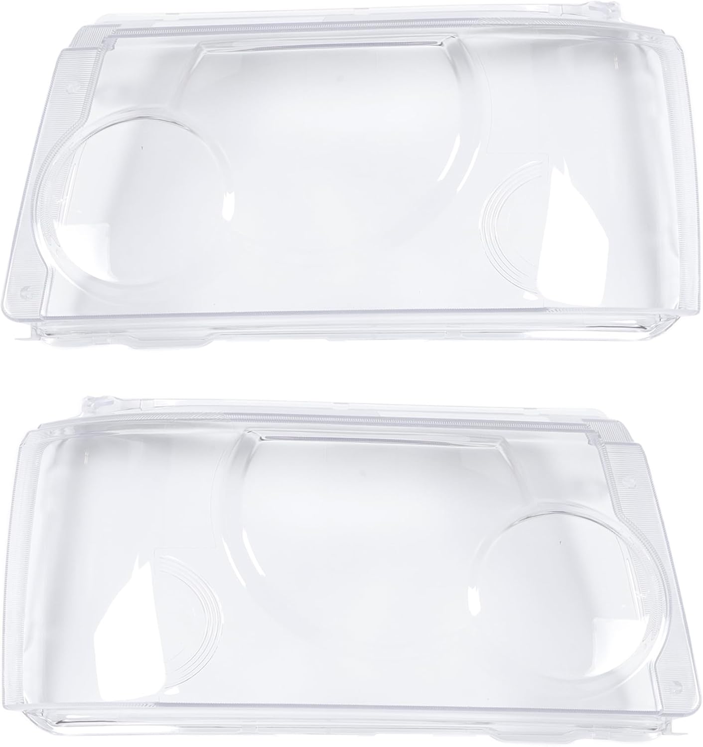 Headlight Lens Cover No.XBC501652LZN/XBC501642LZN Headlight Headlamp Lense Clear Lens Cover for Land Rover Range Rover Sport 2006-2009 PC Clear Durable