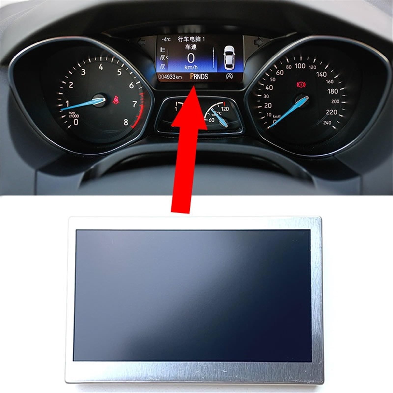 Do Ford Escape/Focus 2013-2016 Cyfrowytachometrsamochodowy