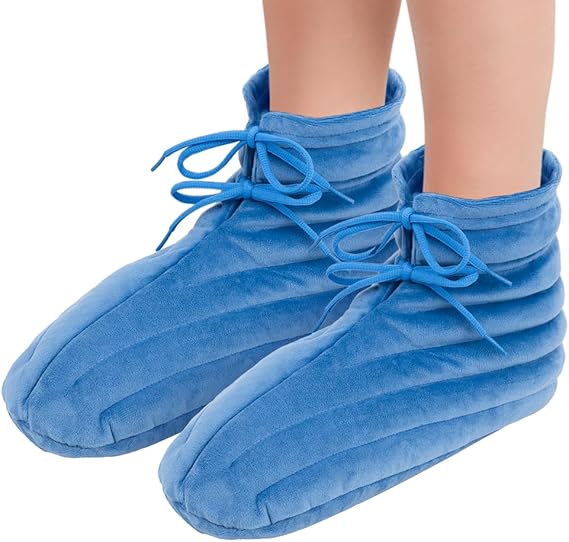 NEWGO Microwave Heating Pad for Foot, Microwavable Foot Booties with