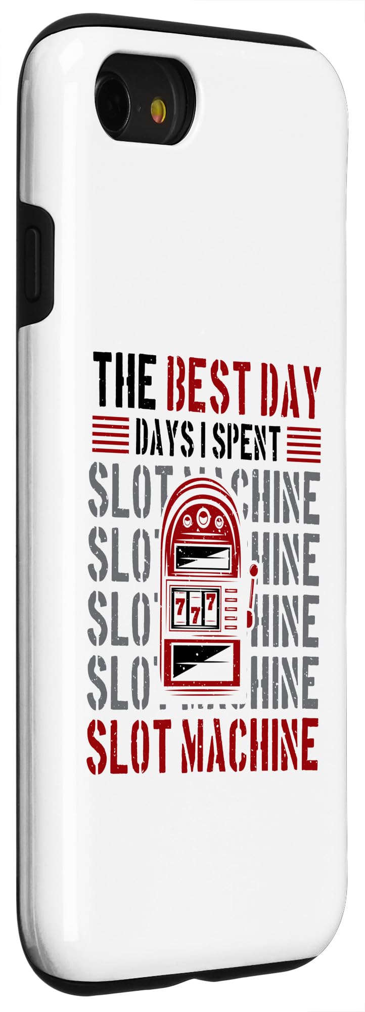 Mens Casino Costume - The Best Day Slot Machine Case for iPhone SE (2020) / 7 / 8 - Image 3
