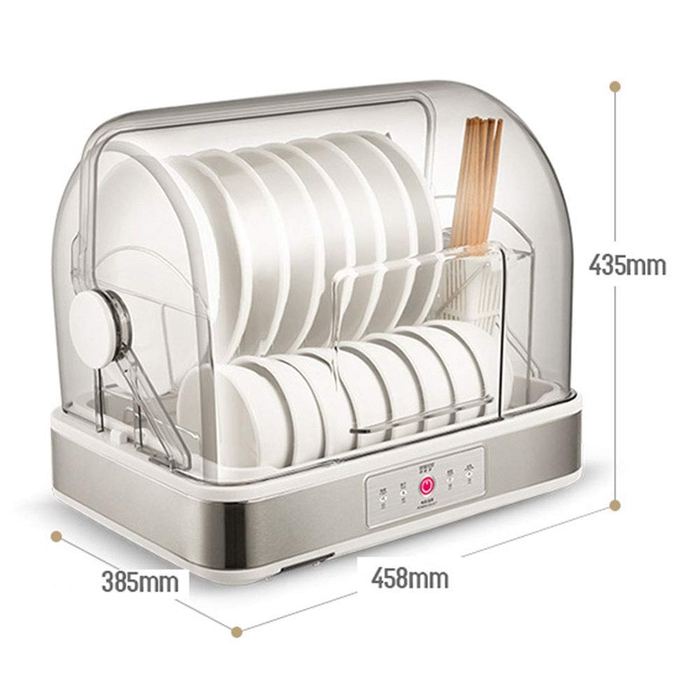 Lavavajillas Compacto Mini-Sall Dishardryer para El Hogar Control Táctil Operación, Limpieza, Esterilización, Secado Y Almacenamiento Multiuso para Platos, Cuencos, Tazas, Regalos