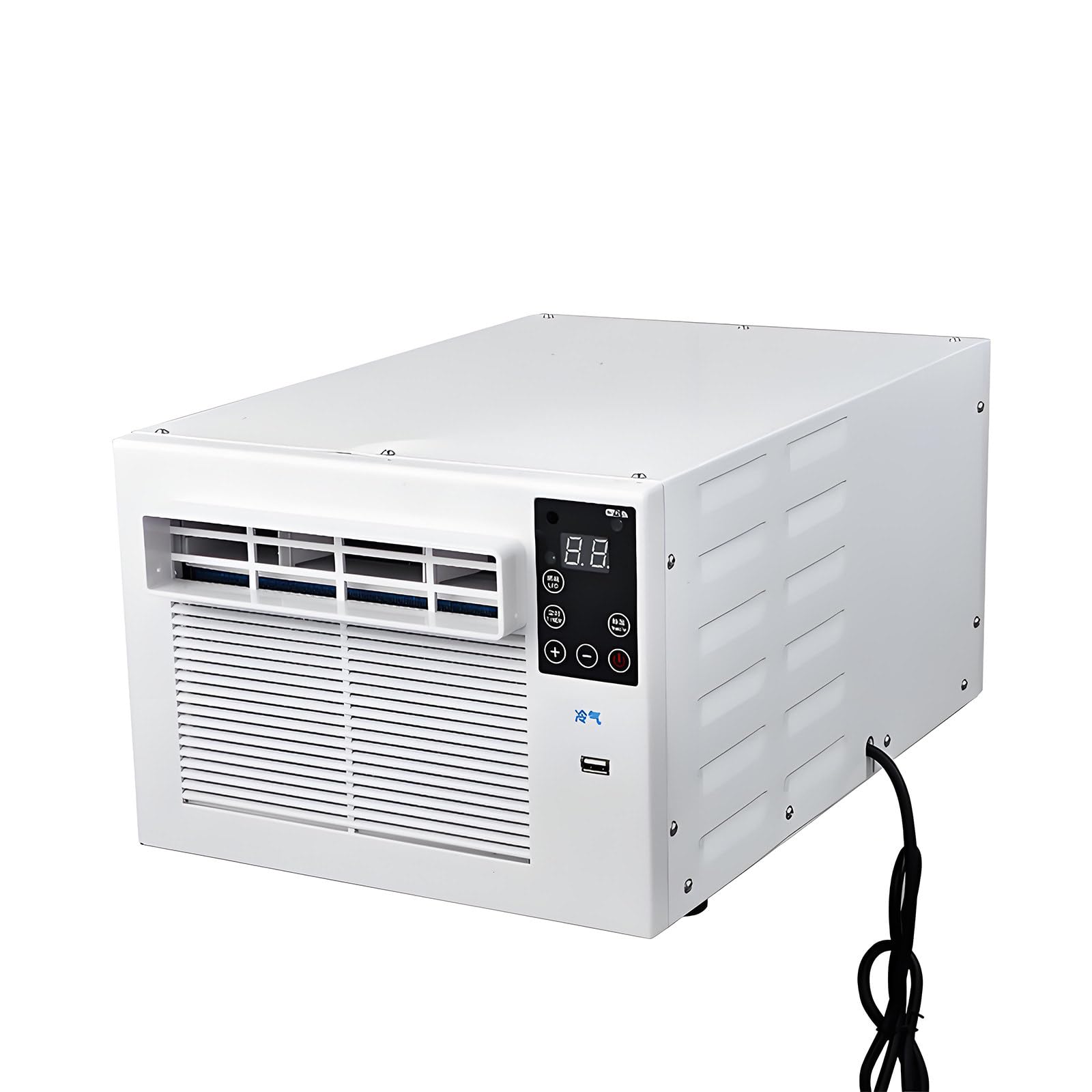 ポータブルエアコン　ホワイト Amazon.co.jp: 横型テントエアコン、1880BTUポータブルキャンプ