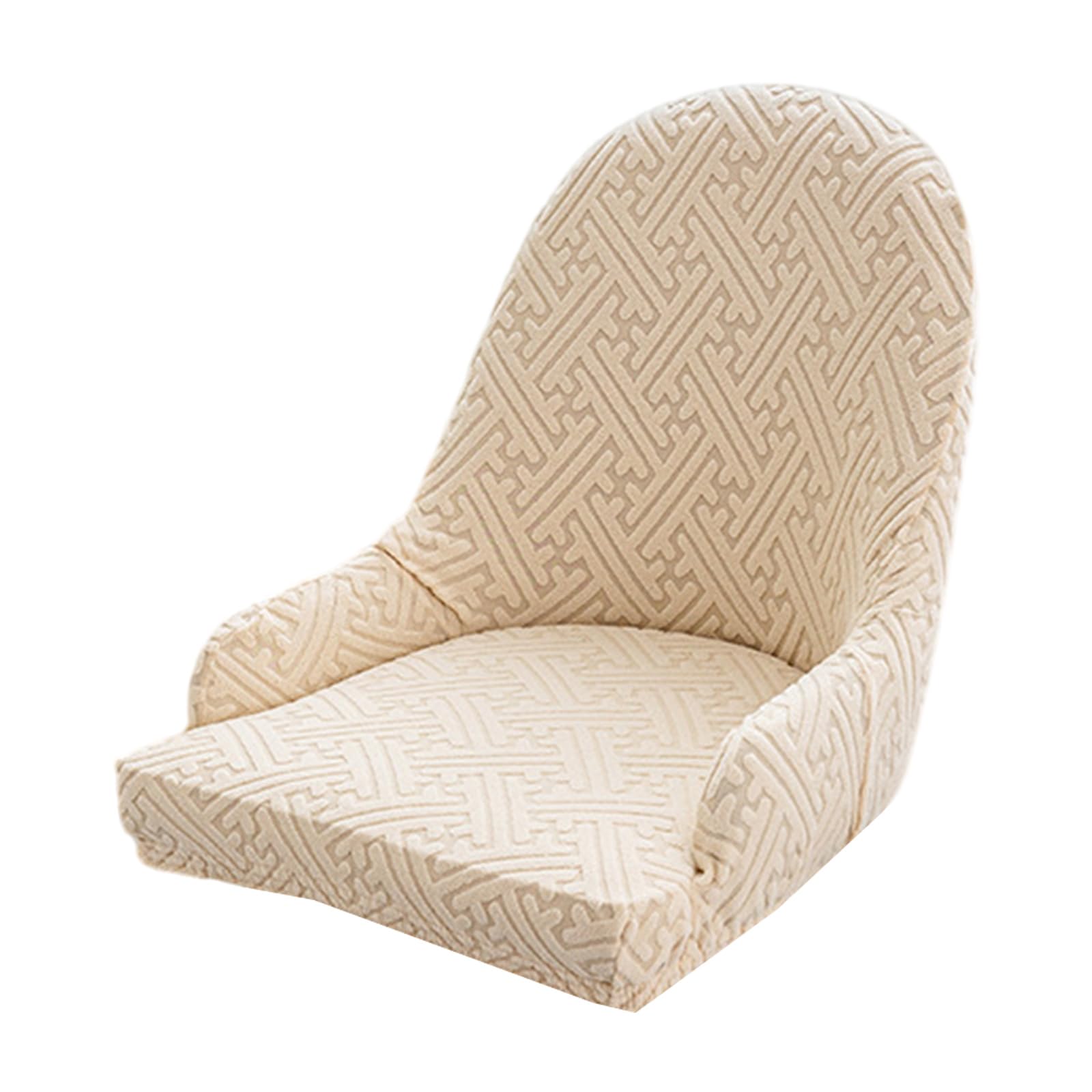 Fahoujs D Stretch Slipcover For Ining Wingback Chair Quick Setups Armchair Cover Protector Modern Homes Kitchen Ecors Stretch Ining Chair Cover