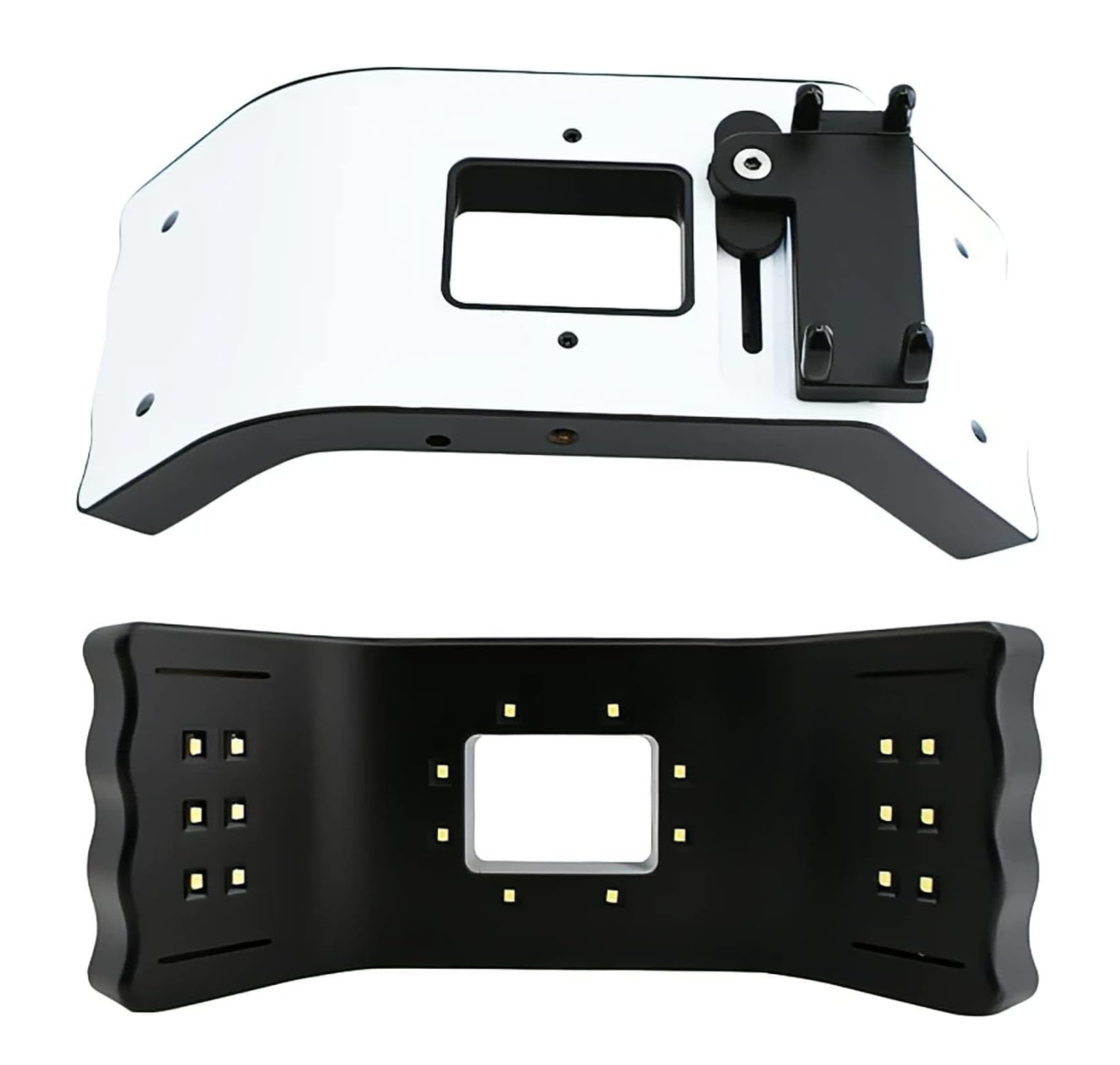 Lumière Flash Dentaire Mobile, Support de Photographie Dentaire LED 6500K, Équipement Oral pour Lumière de Remplissage et Photographie