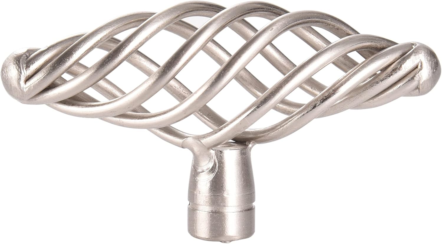 898SN-25 Satin Nickel Bird Cage Cabinet Knob 2 3/8" 60mm (Pack of 25)