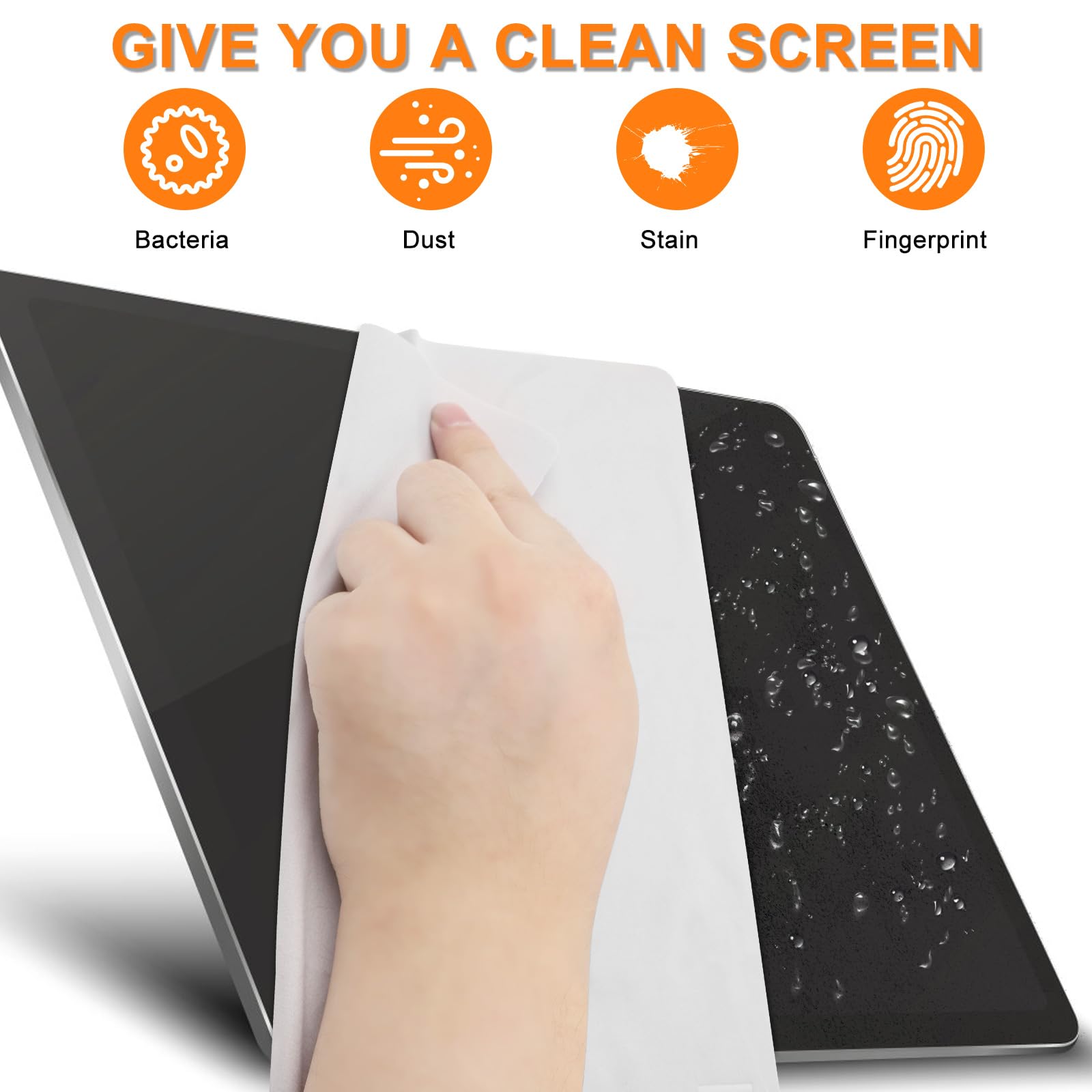 Protector de Pantalla para Teclado, 13 Pulgadas Protectores de Pantalla Compatible con MacBook Air 13 Inch, MacBook Pro 14 Inch Forro de Microfibra Protector Teclado Accesorios MacBook Air
