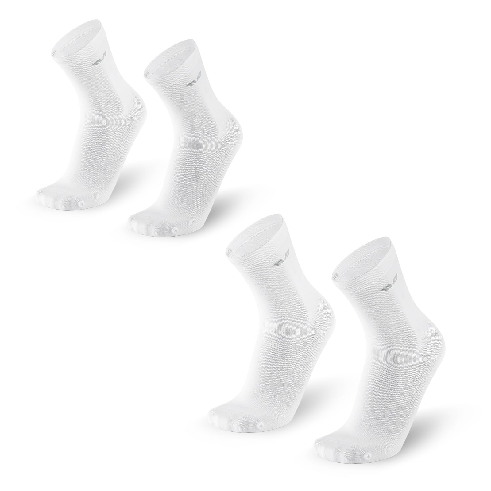 ROCKBROS TVI Chaussettes de Sport Femme Lot de 2, Socquette Courte Respirante Running Cyclisme Fitness Taille S/M