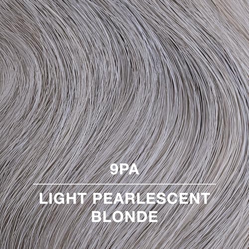 Image of COLORCHARM Permanent Cream Hair Dye | Ash Blonde Hair Color | Pearlescent, Milk Tea, Smokey Cool Tones | 100% Gray Coverage | Vegan, Free of Phthalates & Parabens | 2 oz.