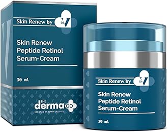 x Dr.V Skin Renew Peptide Retinol Serum-Cream with Peptide & Retinol-30ml | 1% vv | Boosts Collagen|Brightens, Renews Skin to Give a Youthful Glow|Reduces Blemishes & Dark Spots