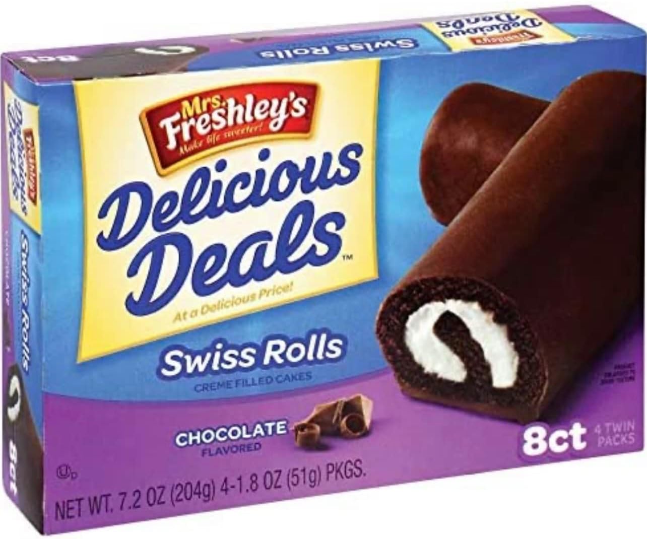 Mrs. Freshley's Swiss Rolls