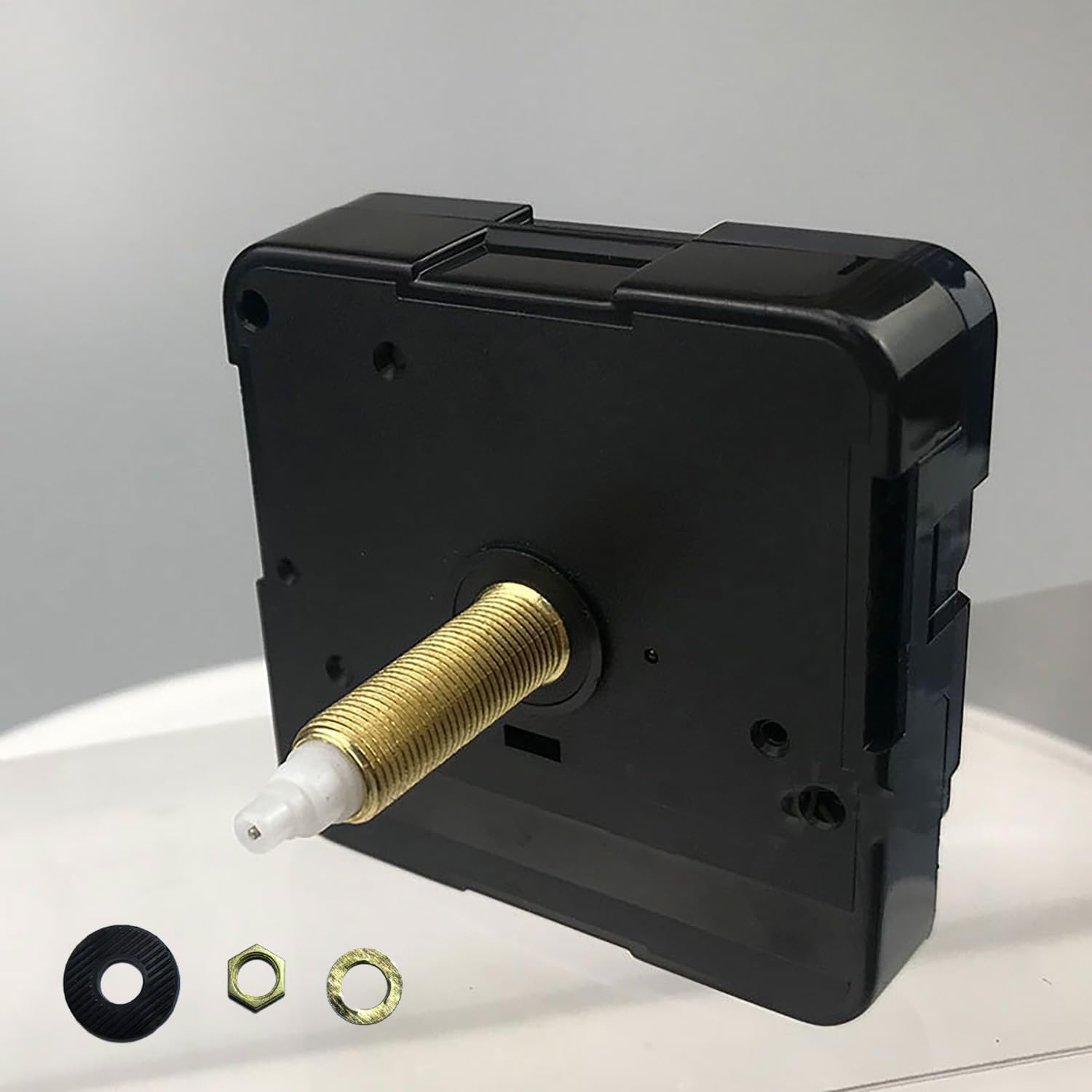 Silent Quartz Movement Kit - DIY Clock Repair & Assembly, Variety of Shaft Lengths for Home and Commercial Use (Movement Shaft Length 16MM)