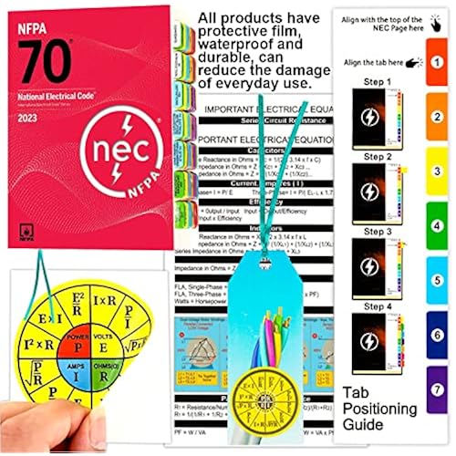 National Electrical Code 2023 NEC Code Book Tabs (Book