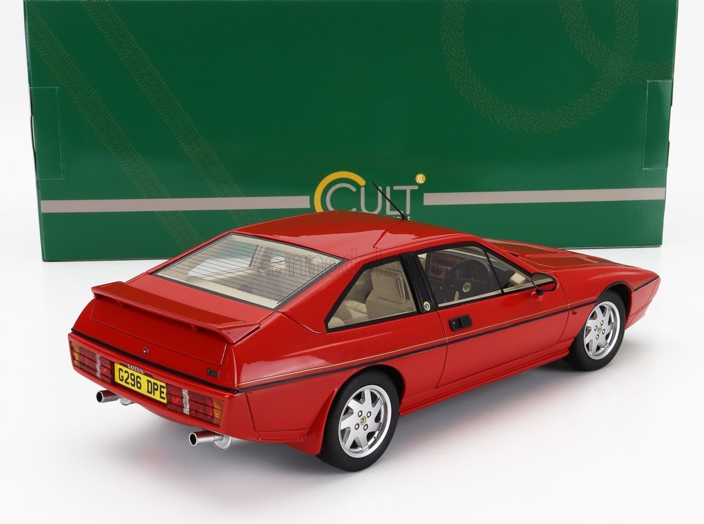 Lotus Excel SE 1988 – Maquette 1/18 Cult Models CML140-2, Couleur Vert Résine De Collection