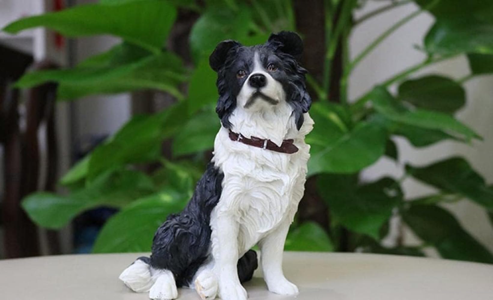 Buste Border Collie - Statue Miniature Chien - Art Dog FR - Édition Limitée