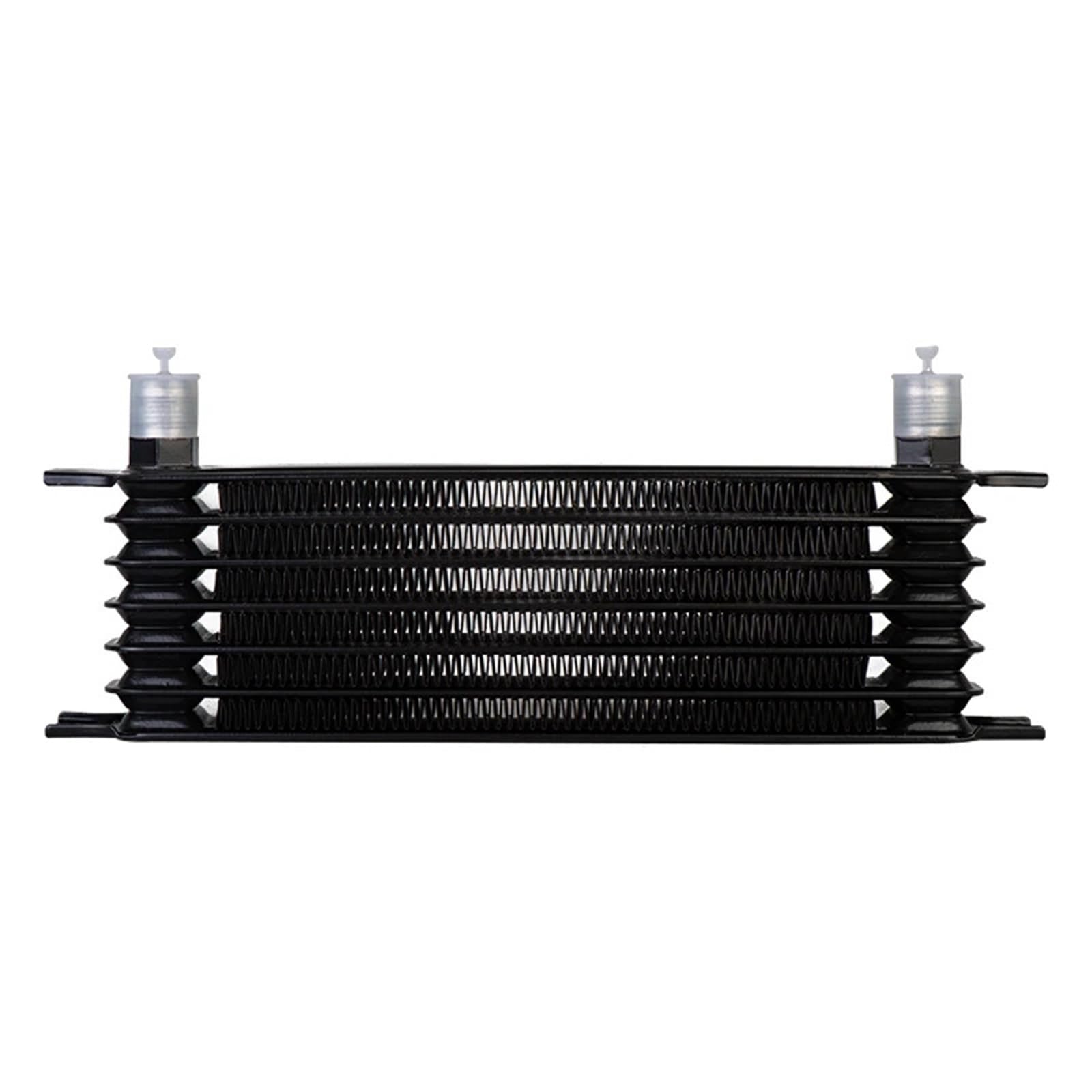 UNIWERSALNA Aluminiowa CHŁODNICA OLEJU 7 RZĘDOWA ZESTAW CHŁODNICY OLEJU SILNIKA 10AN-10AN TYP TRUST(Black)