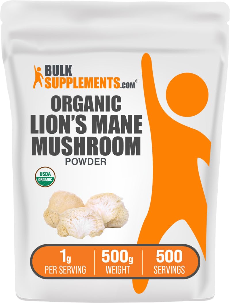 BulkSupplements Organic Lion's Mane Powder