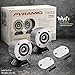 Pyramid 300 Watt Marine Tweeter Speaker - 3.75” Aluminum Bullet Horn w/ 1” Titanium Dome Tweeter, 2k-25kHz Frequency Response, 4 Ohm Impedance, Heavy Duty 20 Oz. Magnet Structure -TW28 (Pair)