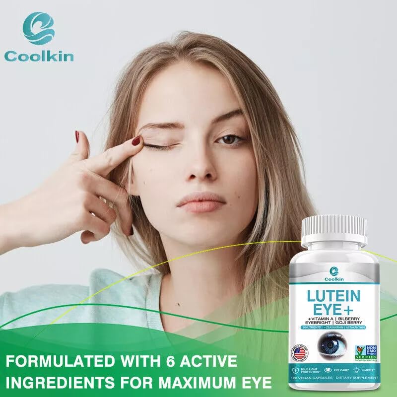 Capsules de lutéine 397 mg – Zéaxanthine – Santé de la vision, soutien de la fatigue oculaire, santé des yeux