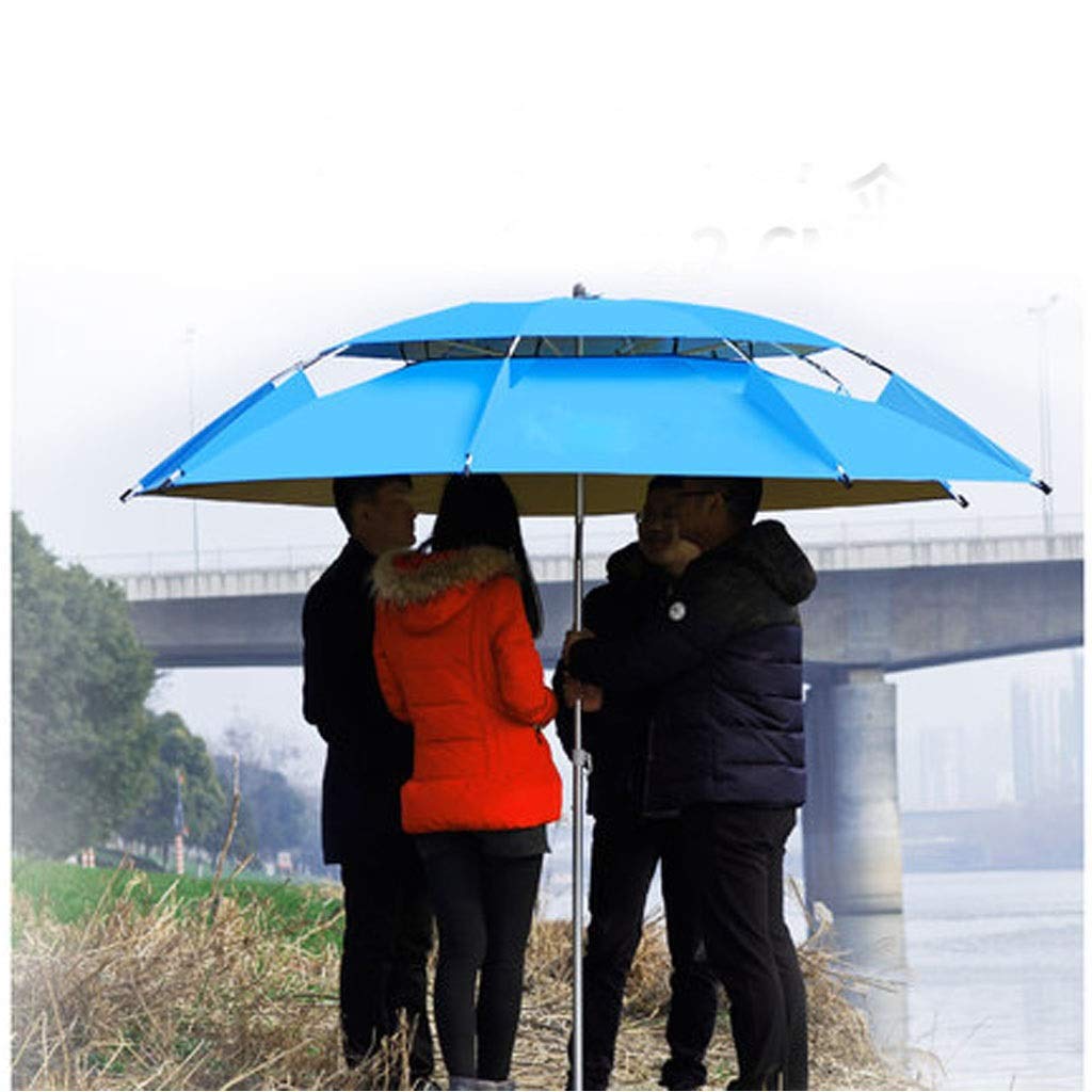 Parasole Parasol wędkarski / 2.2 / Uniwersalny/Sunscreen/Rain/Gruby/Parasol Fish/Fishing/Parasol/Przekładnia wędkarska/Trzy składanie/parasol wędkarski/Duży parasol wędkarski