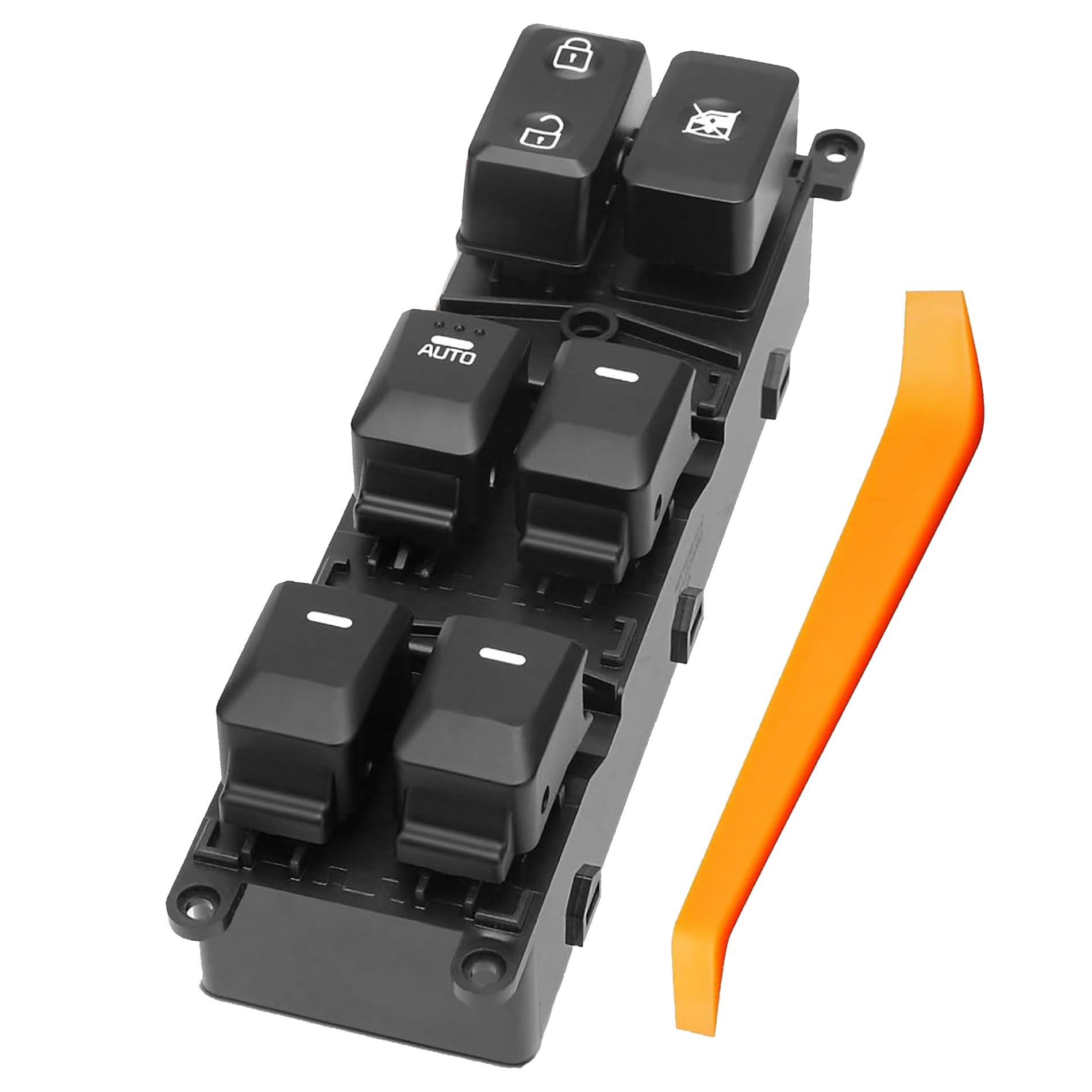 Driver Side Master Power Window Switch Assembly Compatible With 2012-2015 Kia Rio 93570-1W155
