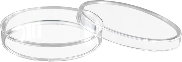 Disposable Petri Dish with Lid - Sterile - 35x15mm - Polystyrene - Triple Vented - Transparent - Eisco Labs